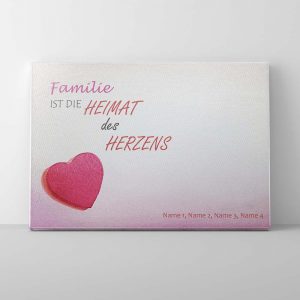 "Herz" Leinwand | Wandbild