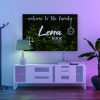 "welcome to the family" Leinwand | Wandbild – Bild 3