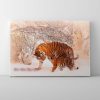 "Tigermutter" Leinwand | Wandbild