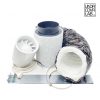 Abluftset | Airontek 240m3/hr | Quietline ø125 | leise bei 29dB(A)