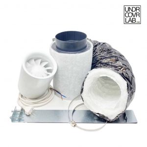 Abluftset | Airontek 240m3/hr | Quietline ø125 | leise bei 29dB(A)
