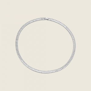 Baguette Chocker Halskette