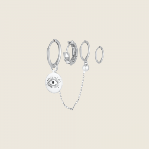 3in1 Eye Set Ohrringe