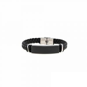 Leather Bracelet Black Edition