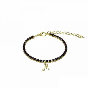 Letter Fußkette Dark Treasure