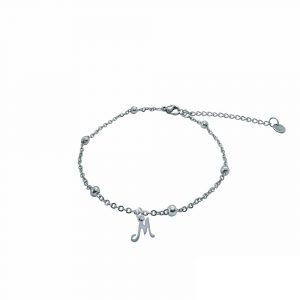 Letter Fußkette Beads