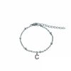 Armkette Beaded Zirkonia Letter