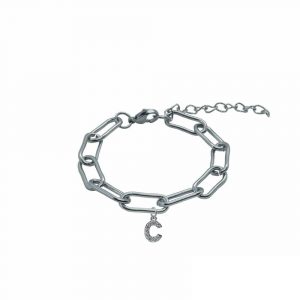 Fesselnde Armkette Zirkonia Letter