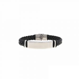 Leather Bracelet Silver Edition