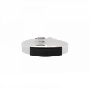White ID Bracelet Herren