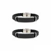 Geschenk-Set Partnerarmband Black & Black