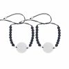Gravur Perlen Armband Partner Black