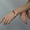 Perlen Partnerarmband Rose & Black Gold – Bild 2