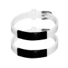 Partnerarmband Weiß & Weiß VIP