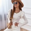 Long Sleeve White - M
