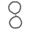 Magnetarmband Gravur Black