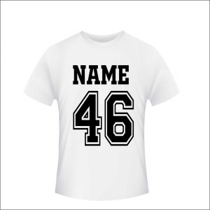 Tshirt Name & Zahl