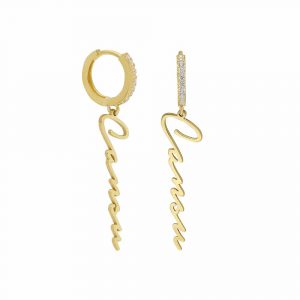 TheName Earring Gold