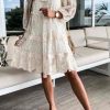Boho Spitzen-Kleid Kurz – Bild 3