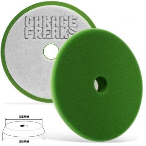 Polierpad Auftragspad GARAGE FREAKS Finish Cut grün / soft 150mm / Step 3