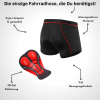 Saklent Fahrradhose XL / Schwarz – Bild 4