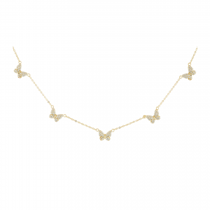 Butterfly Necklace – 925er Silber