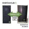 UndrCovrLab S - V3 | Das Growzelt im Schrankformat | Growbox 75x45x165cm