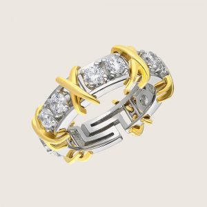 Zirkonia X Ring