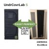 UndrCovrLab S - V3 | Das Growzelt im Schrankformat | Growbox 75x45x165cm – Bild 4