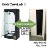 UndrCovrLab S - V3 | Das Growzelt im Schrankformat | Growbox 75x45x165cm – Bild 2