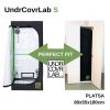 UndrCovrLab S - V3 | Das Growzelt im Schrankformat | Growbox 75x45x165cm – Bild 3