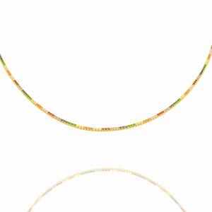 Rainbow Iced Out Chain