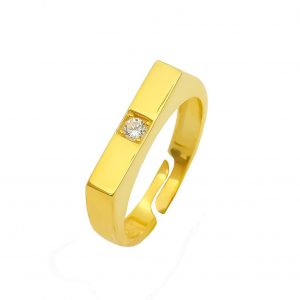 BARREN DIAMOND RING Gold