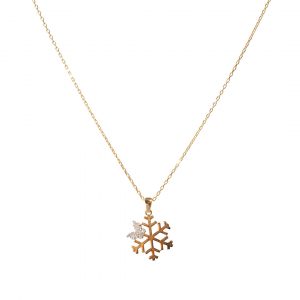 SNOWFLAKE CHAIN GOLD