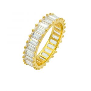 BAGUETTE STONES RING