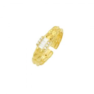 SHINE SOLITAIRE RING SILBER