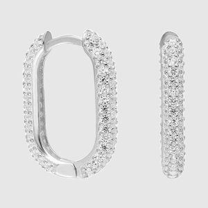 Ala Oval Earring 925 Sterling Silber