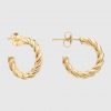 Allure Creolen 14 Karat Gold