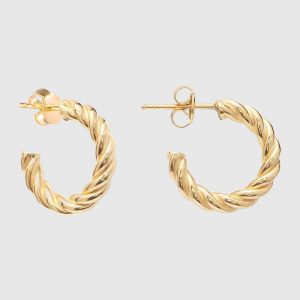 Allure Creolen 14 Karat Gold