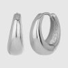 Classy Oval Hoops