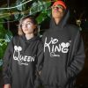 Couple Hoodie 2er Set | PARIS Schwarz
