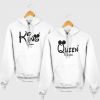 Couple Hoodie 2er Set | PARIS Weiss – Bild 2