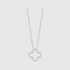 Kleeblatt Chain 925 Sterling Silber
