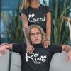Couple T-Shirt 2er Set | PARIS Schwarz