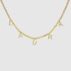 Namenskette 14 Karat Gold