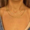 Namenskette 14 Karat Gold – Bild 2