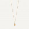Schloss Halskette Vorbestellung (Versand ab 02.01.) 14 Karat Gold – Bild 5