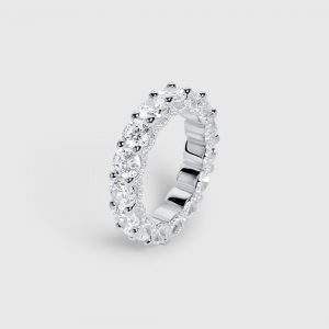 Trillion Stones Ring 52 / 925 Sterling Silber