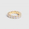 Trillion Stones Ring 56 / 14 Karat Gold – Bild 9