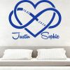Wandsticker mit Namen | INFINITYHEART – Bild 3